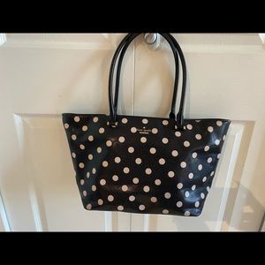Kate spade polka dot tote